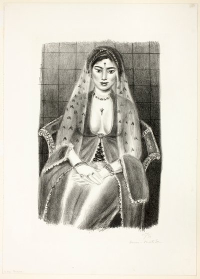 Persische Frau von Henri Matisse