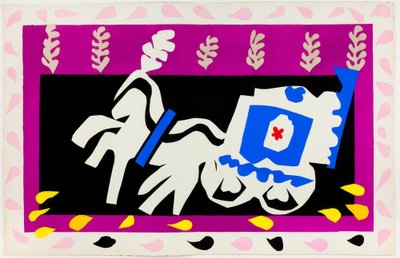 Pierrots Beerdigung, aus Jazz von Henri Matisse