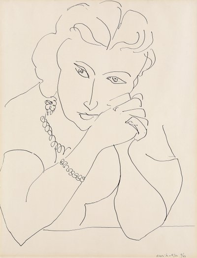 Porträt einer Frau von Henri Matisse
