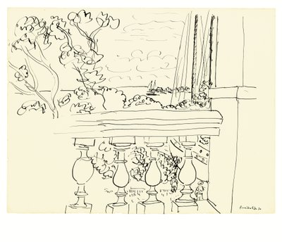 Meeresblick in Tahiti von Henri Matisse