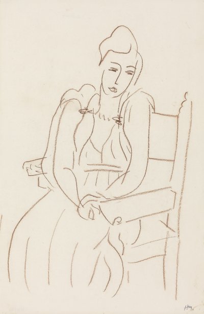 Sitzende Frau von Henri Matisse