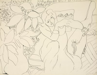 Sitzende Frau von Henri Matisse