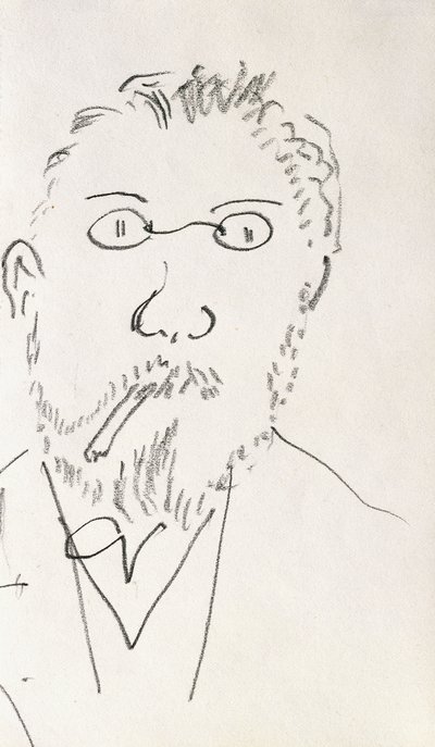 Selbstporträt von Henri Matisse