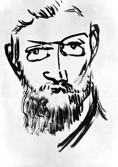 Selbstporträt von Henri Matisse von Henri Matisse