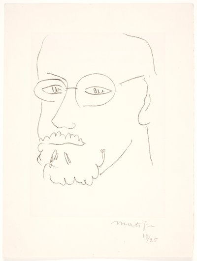 Selbstporträt von Henri Matisse