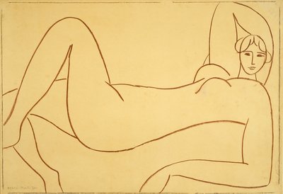 Studie nach dem rosa Akt von Henri Matisse