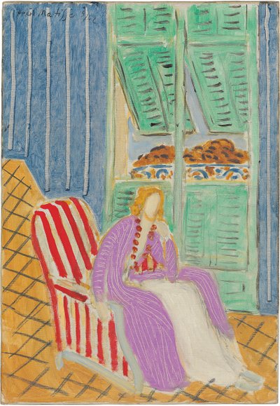 Das violette Kleid von Henri Matisse
