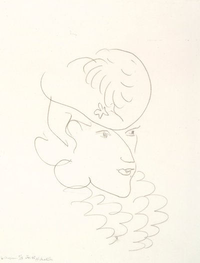 Frau mit Hut von Henri Matisse