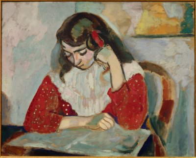 Marguerite lesend 1906 von Henri Matisse