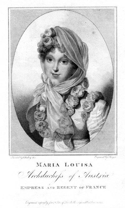 Maria Louisa, Erzherzogin von Österreich, 1813 von Henri Meyer