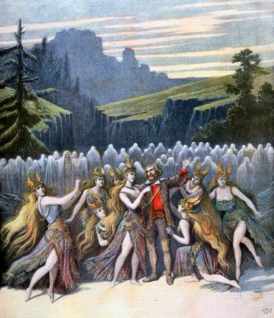 Ruhe in Frieden, Aufführung im Théâtre de la Gaîté, 1894 von Henri Meyer