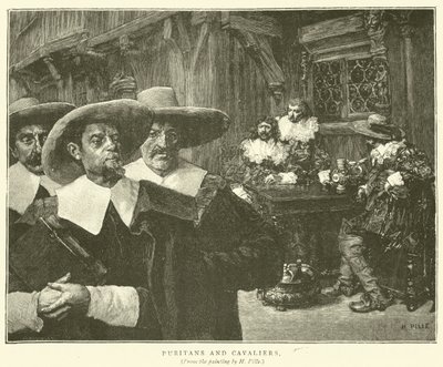 Puritaner und Kavaliere von Henri Pille