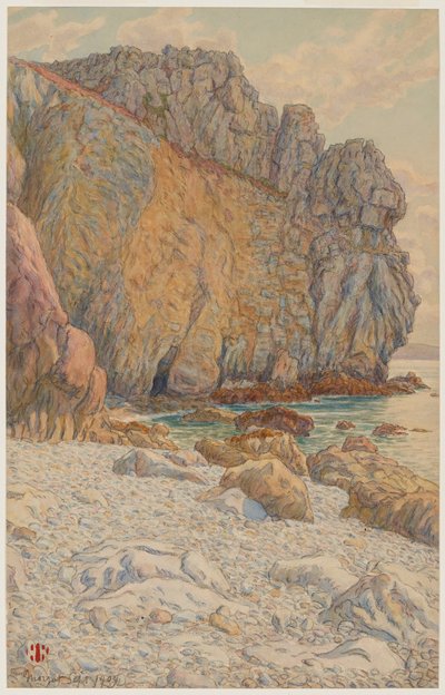 Klippen von Port Haor, Morgat von Henri Rivière