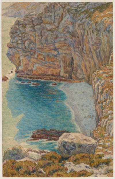 Klippen von Port Haor. Morgat von Henri Rivière
