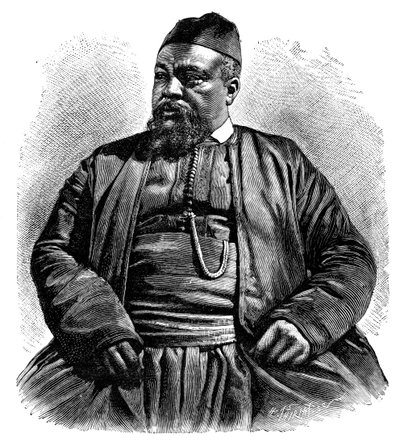 Mulai Tayeb, der Sheriff von Wezzan, Nordafrika, 1895 von Henri Thiriat