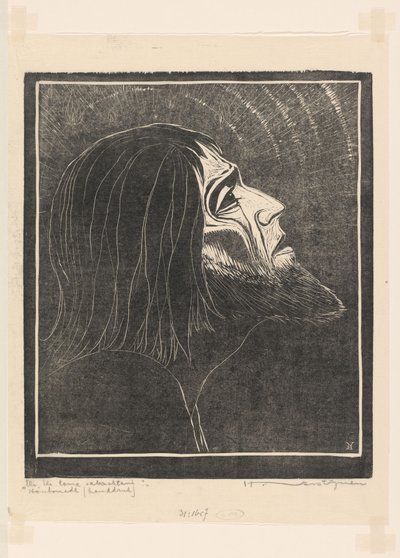 Eli, Eli lama sabachtani von Henri Verstijnen (signed by artist)