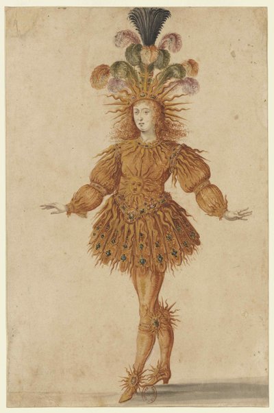 Ludwig XIV. als Apollo im Ballett Ballet de la Nuit von Henri de Gissey