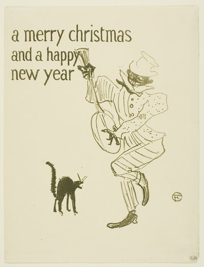 Fröhliche Weihnachten von Henri de Toulouse-Lautrec