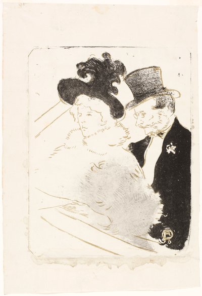 Beim Konzert von Henri de Toulouse-Lautrec