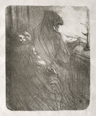 Am Fuß des Sinai: Das Gebet der polnischen Juden von Henri de Toulouse-Lautrec