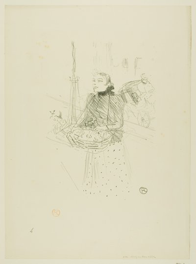 Kauf meine hübschen Veilchen, aus Mélodies de Désiré Dihau von Henri de Toulouse-Lautrec