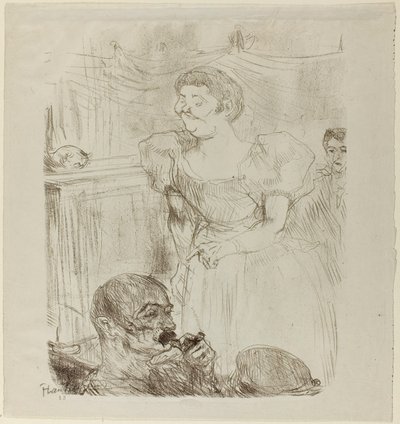 Di ti Fellow, englischer Sänger in einem Café-Konzert von Henri de Toulouse-Lautrec