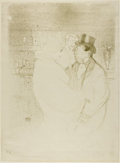 Ida Heath an der Bar von Henri de Toulouse-Lautrec