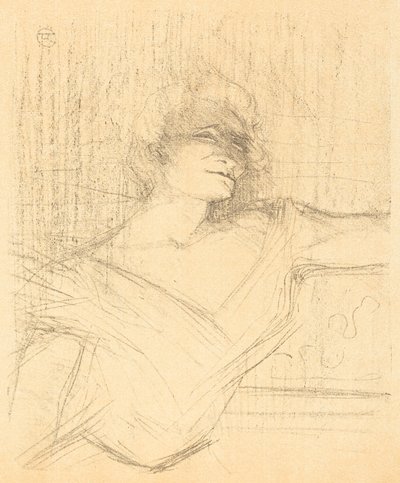 In "La glu" von Henri de Toulouse-Lautrec
