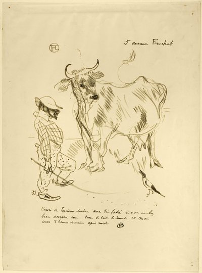 Einladung zu einem Glas Milch von Henri de Toulouse-Lautrec