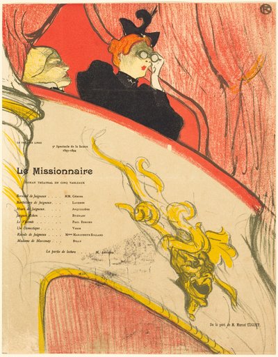 Der Missionar von Henri de Toulouse-Lautrec