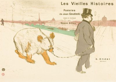 Les Vieilles Histoires (Umschlag/Frontispiz) von Henri de Toulouse-Lautrec