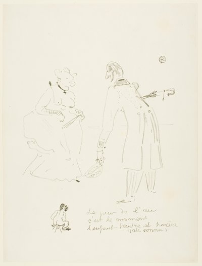 Neujahrsgruß von Henri de Toulouse-Lautrec
