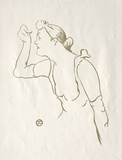 Paula Brébion von Henri de Toulouse-Lautrec