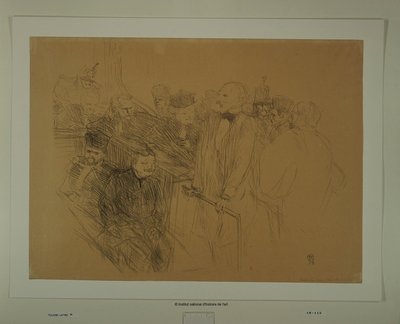 Dupas-Arton-Prozess: Ribot sagt aus von Henri de Toulouse-Lautrec