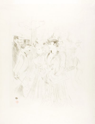 Promenade von Henri de Toulouse-Lautrec