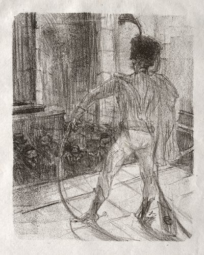 Am Fuße des Sinai: Schlomé Fuss in der Synagoge von Henri de Toulouse-Lautrec