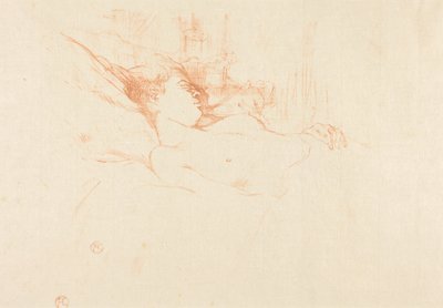 Schlaf von Henri de Toulouse-Lautrec