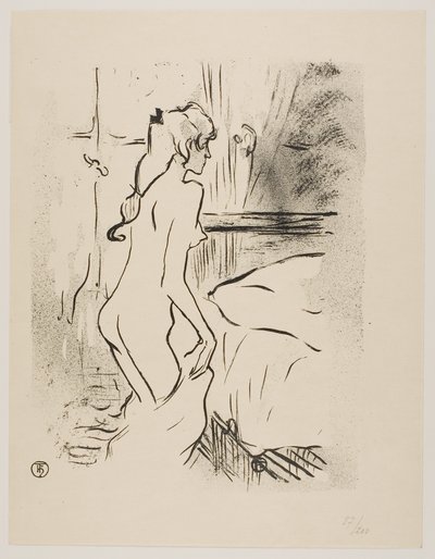 Studie einer Frau von Henri de Toulouse-Lautrec