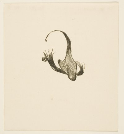 Schlussvignette aus Au Pied du Sinaï von Henri de Toulouse-Lautrec