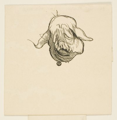 Schlussvignette aus Au Pied du Sinaï von Henri de Toulouse-Lautrec