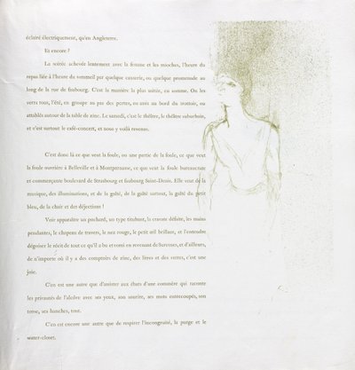 Yvette Guilbert - Französische Serie: Nr. 9 von Henri de Toulouse-Lautrec