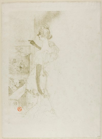 Yvette Guilbert von Henri de Toulouse-Lautrec