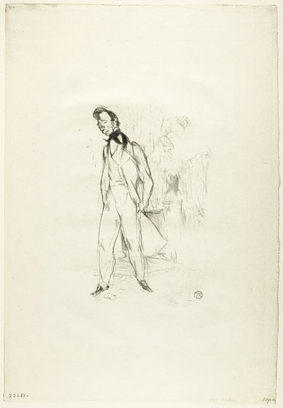 Adolphe oder Der traurige junge Mann von Henri de Toulouse Lautrec