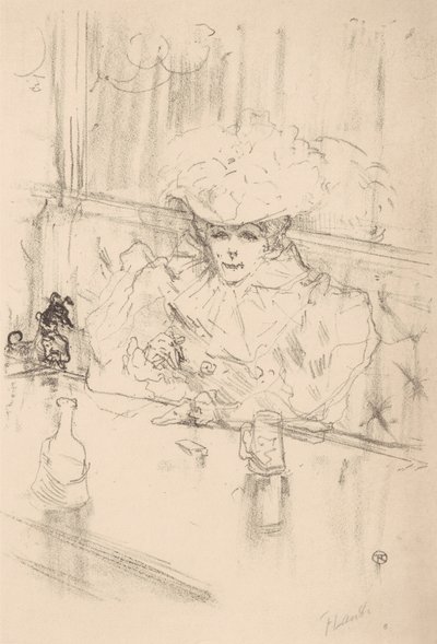 In der Brasserie Hanneton, 1898 von Henri de Toulouse Lautrec