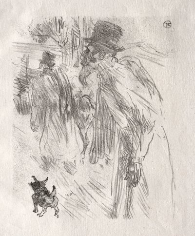 Am Fuß des Sinai: Die polnischen Juden, Karlsbad, 1898 von Henri de Toulouse Lautrec