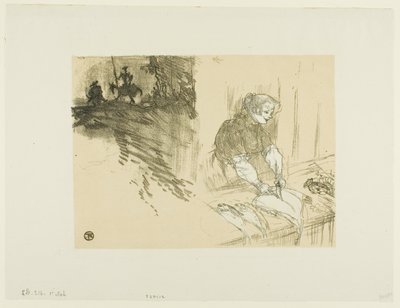 Umschlag für Les Courtes Joies von Henri de Toulouse Lautrec