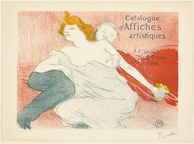 Ausschweifung (zweite Platte) von Henri de Toulouse Lautrec