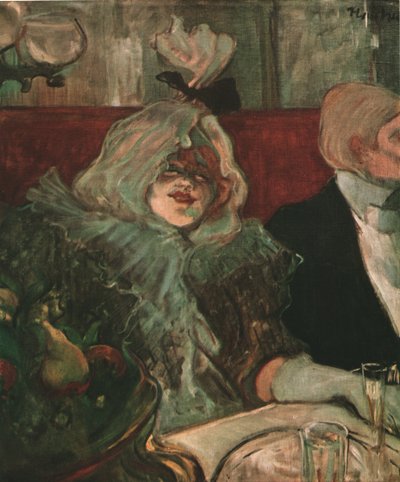 In einem privaten Speiseraum im Rat Mort von Henri de Toulouse Lautrec