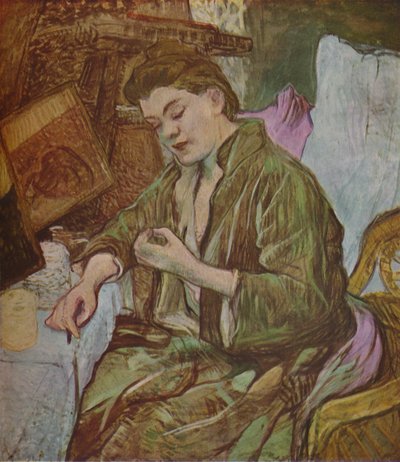 La Toilette, Fertigmachen von Henri de Toulouse Lautrec