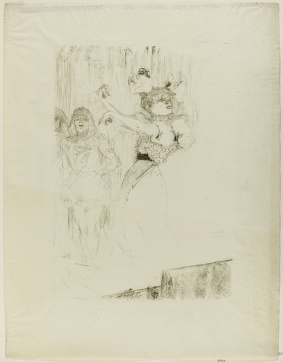 Lender tanzt den Bolero in Chilpéric von Henri de Toulouse Lautrec